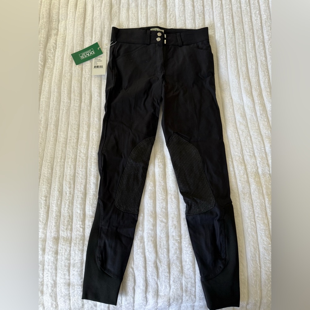 Dover Saddlery® Ladies’ Wellesley 9000 Knee-Patch Breech 24 Black